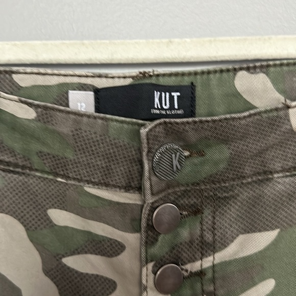 Kut from the Kloth - Connie High Rise Skinny Ankle - Camo - Picture 3 of 9